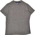 ASICS Womens T-Shirt Top UK 14 Large Grey Cotton | Vintage Asics | Thrift | Second-Hand Asics | Used Clothing | Messina Hembry 