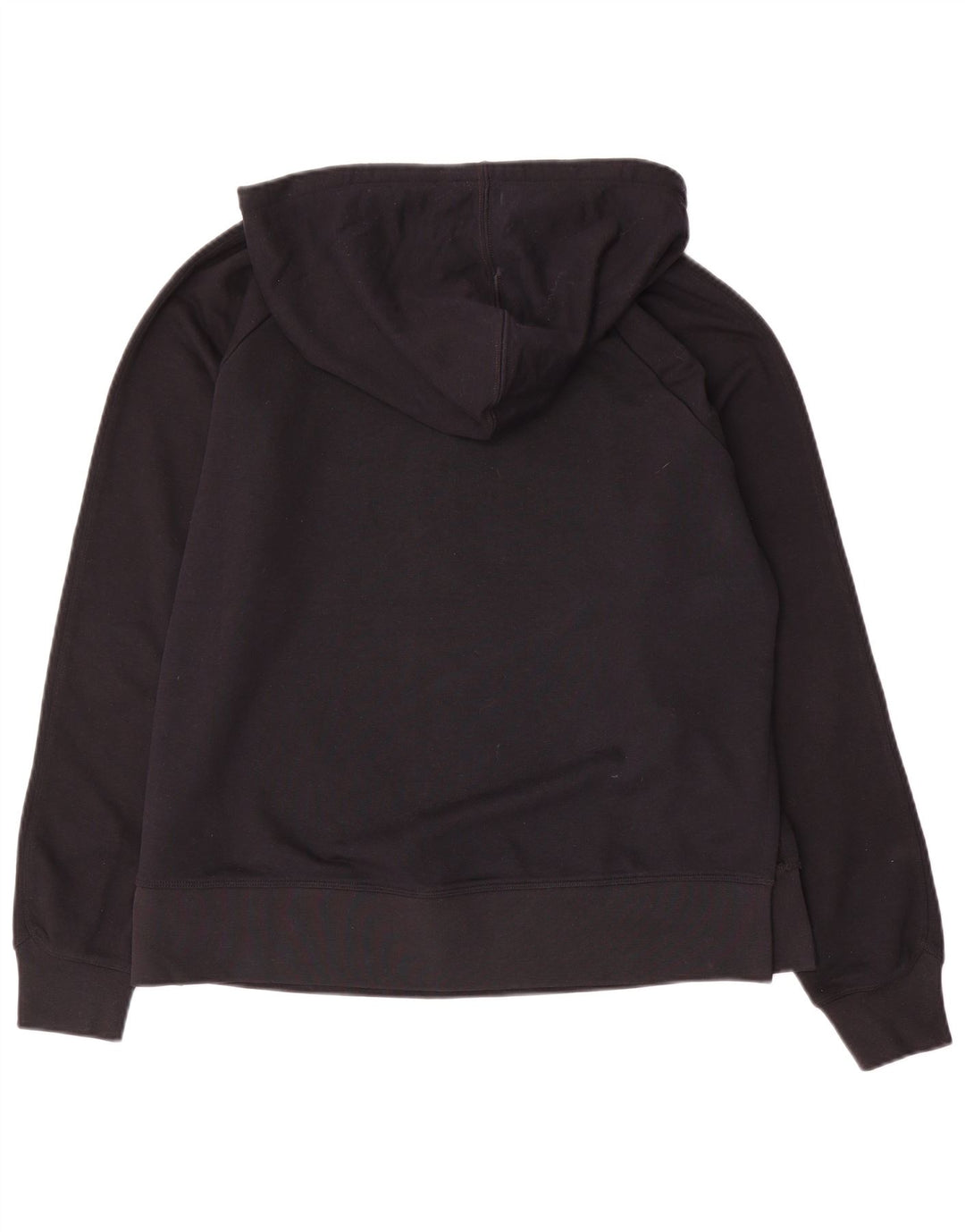 Nike Dame Dri Fit Grafisk Oversized Hoodie Jumper UK 14 Medium Sort