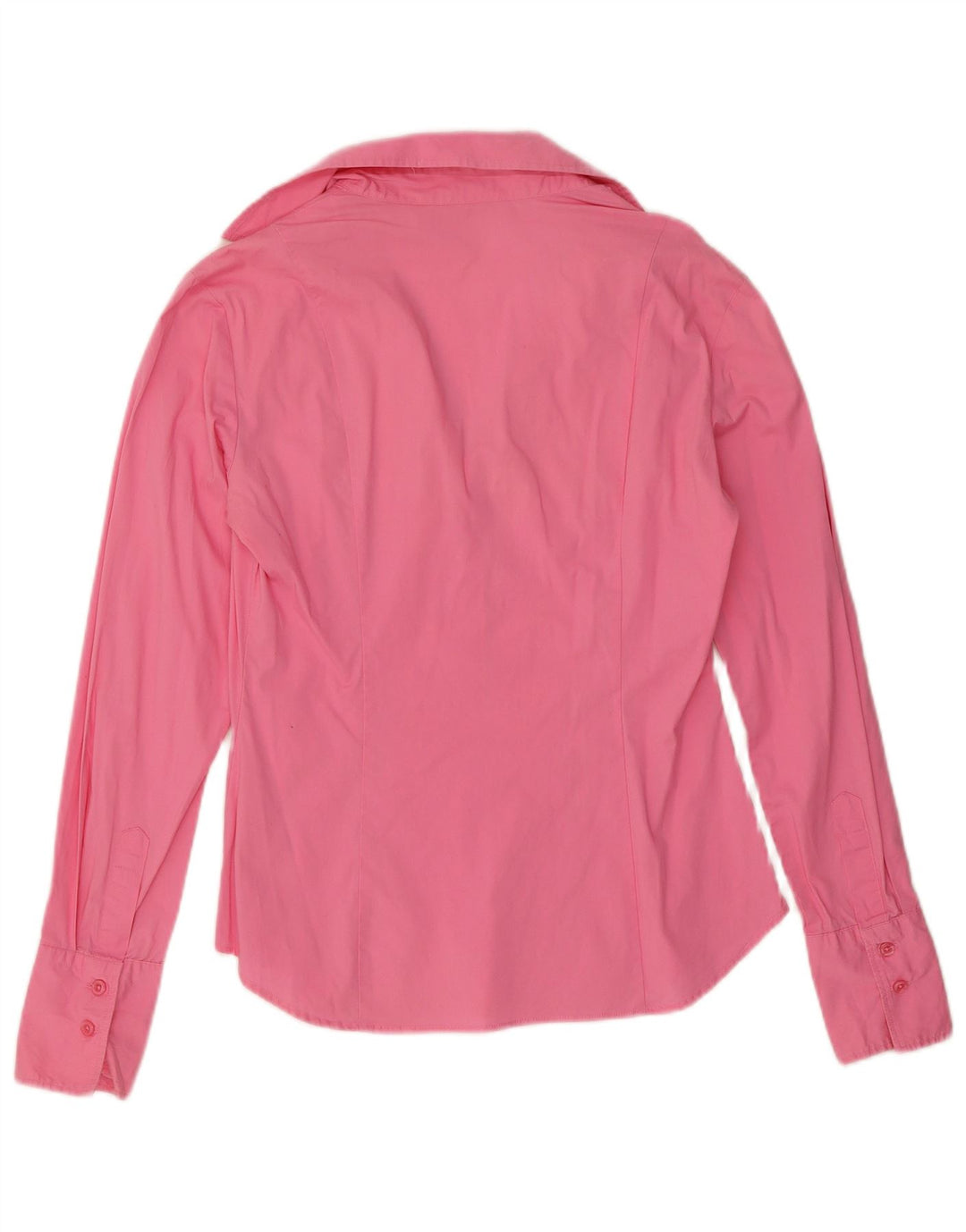 Benetton Dame Pullover Shirt UK 12 Medium Pink