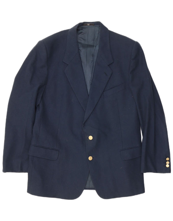 Valentino Herre 2-knaps blazerjakke UK 40 Large Navy Blue
