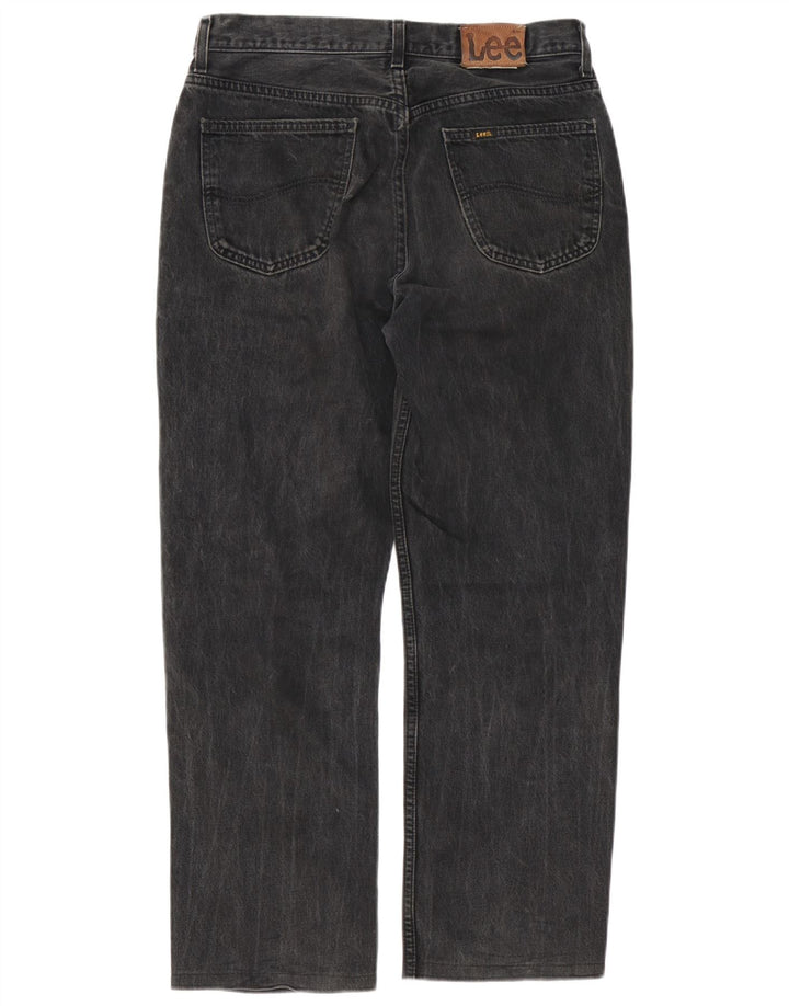 Lee Straight Jeans til mænd W34 L29 Sort