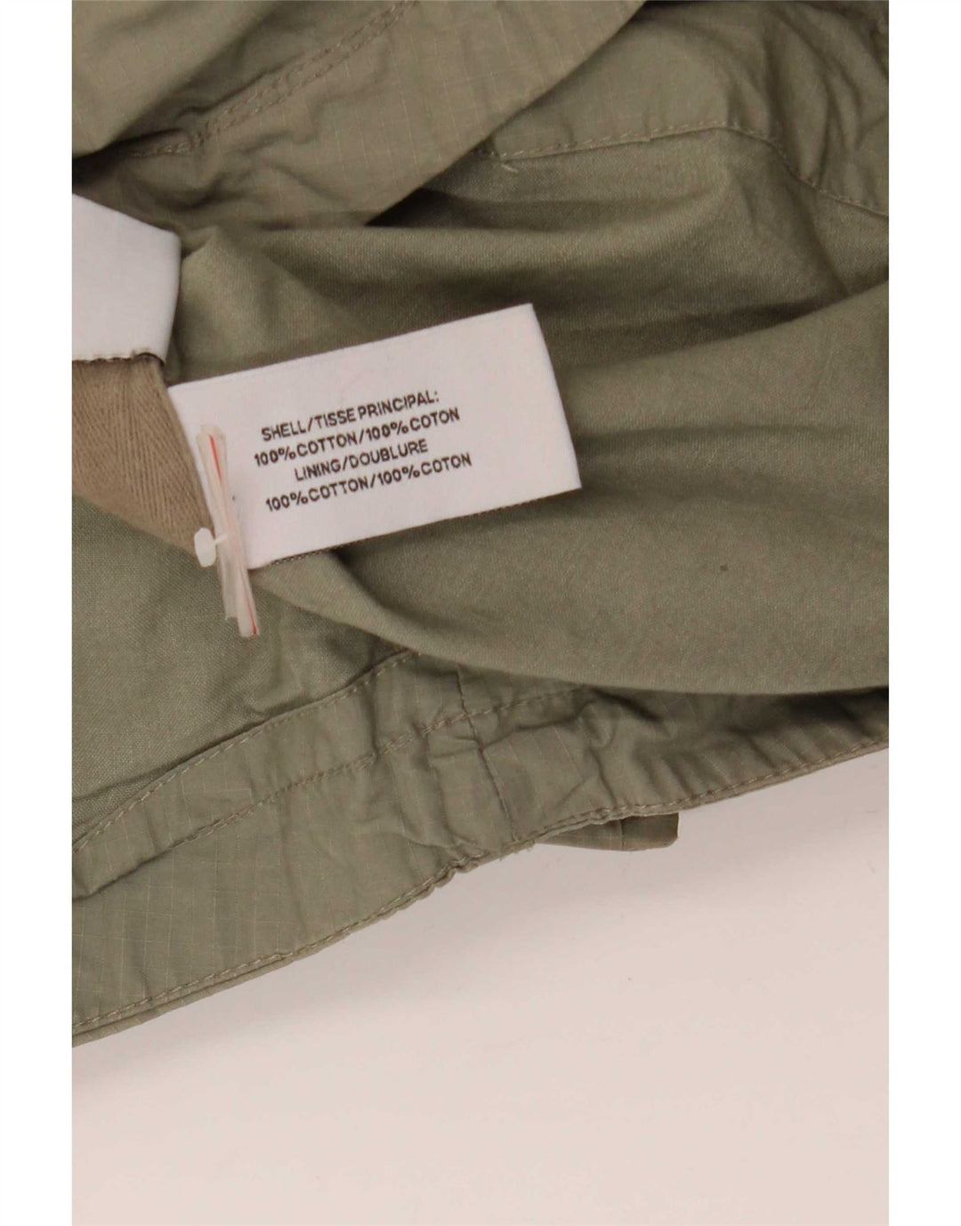 Superdry Parkajakke med hætte til kvinder UK 12 Medium Khaki Bomuld