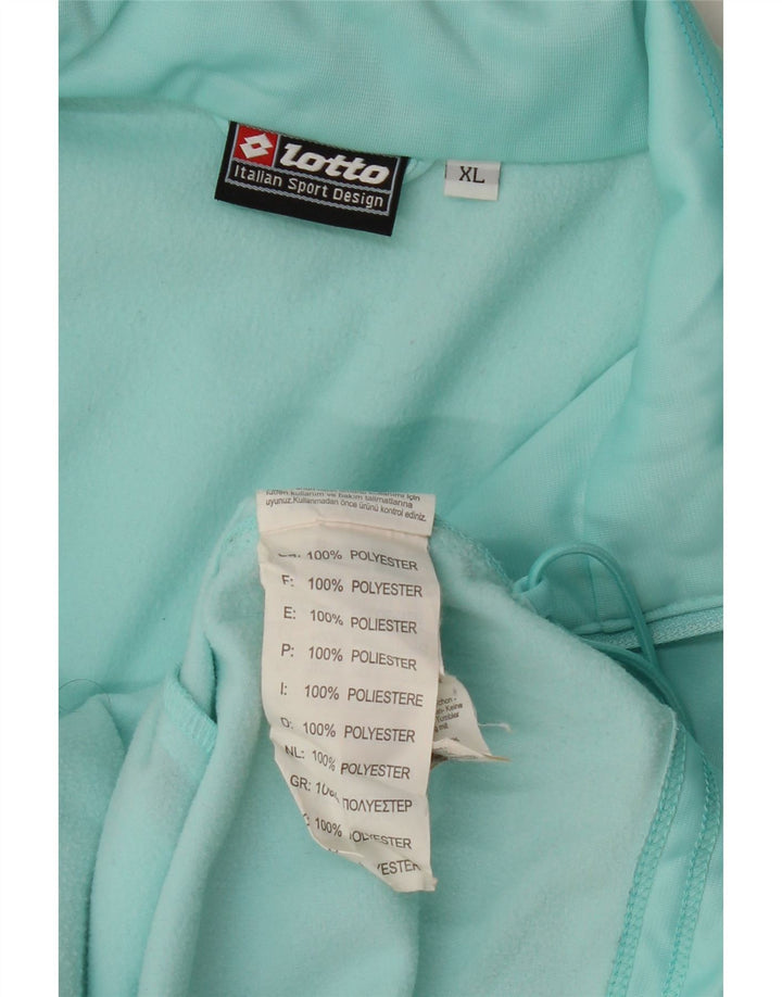LOTTO Træningsdragt topjakke til kvinder UK 18 XL Blå Stribet Polyester