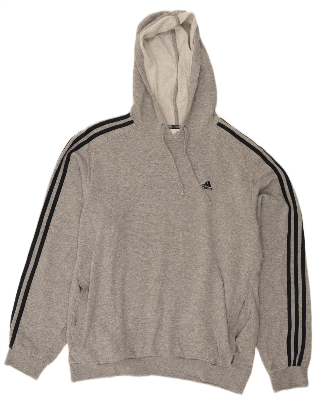 Adidas Herre hættetrøje Jumper Medium Grey Flecked Bomuld