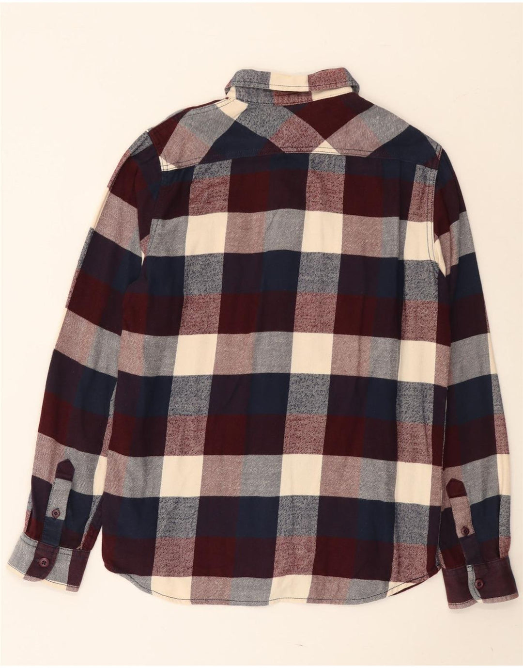 Vans Herre Flanelskjorte Lille flerfarvet Plaid Bomuld