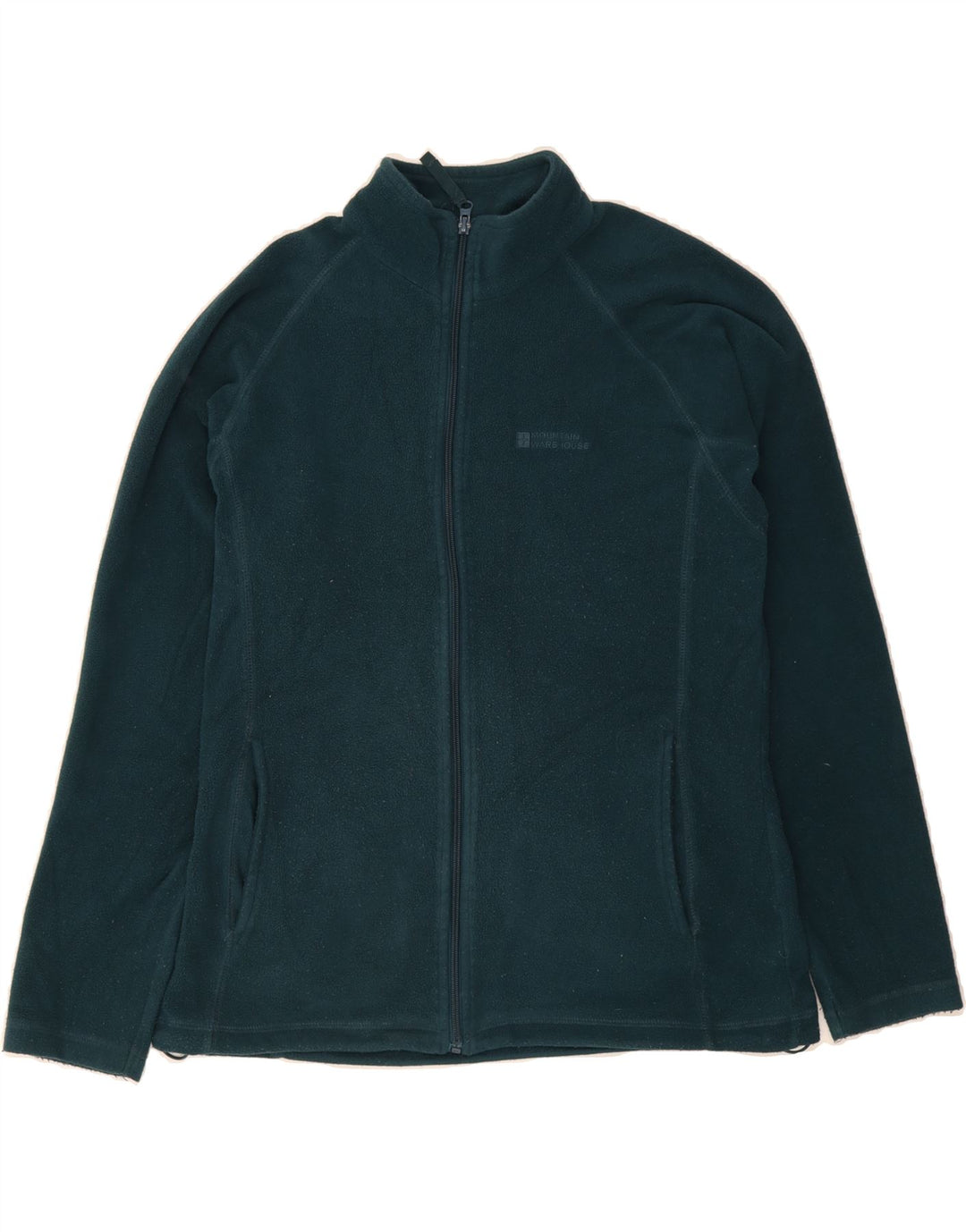 MOUNTAIN WAREHOUSE Womens Fleece Jacket UK 16 Large Green Polyester Vintage Mountain Warehouse and Second-Hand Mountain Warehouse from Messina Hembry 