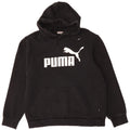 Puma Grafisk hættetrøje til mænd mellem sort bomuld