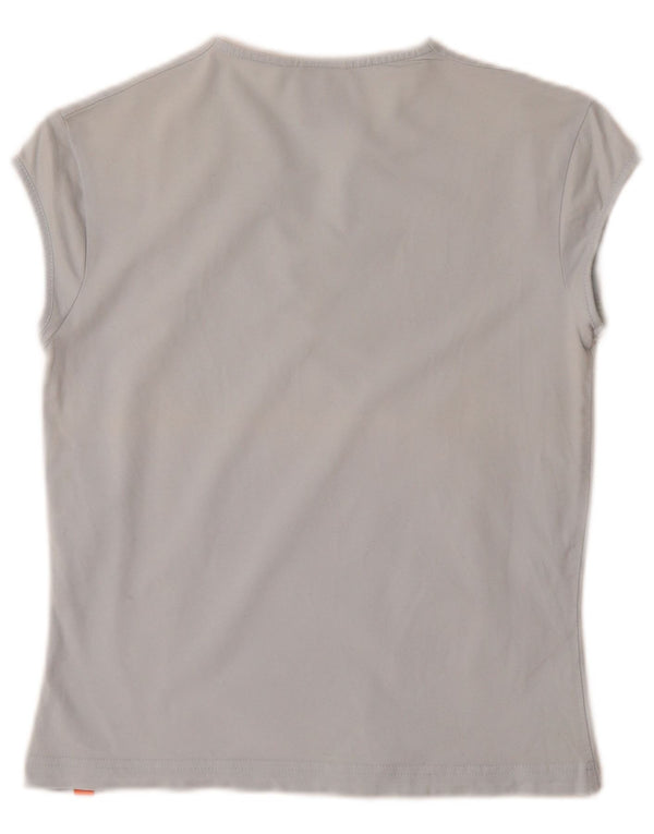 Nike T-Shirt Top UK 14/16 Stor Blå