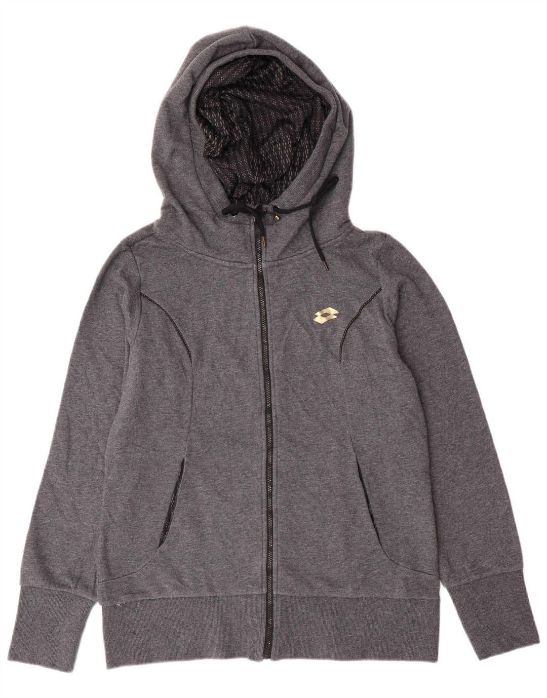 LOTTO Dame Hættetrøje Sweater UK 16 Stor Grå