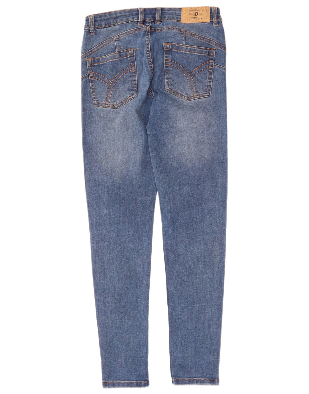 Dacks Dame Slim Jeans IT 42 Medium W28 L27 Blå Bomuld