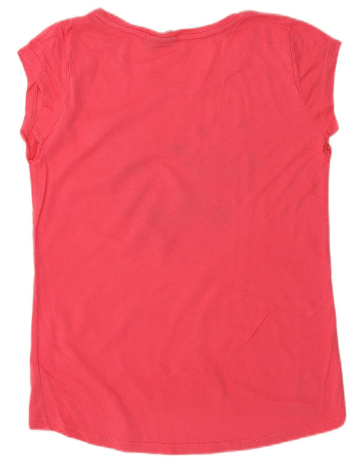 Lotto Dame Grafisk T-Shirt Top UK 12 Medium Pink