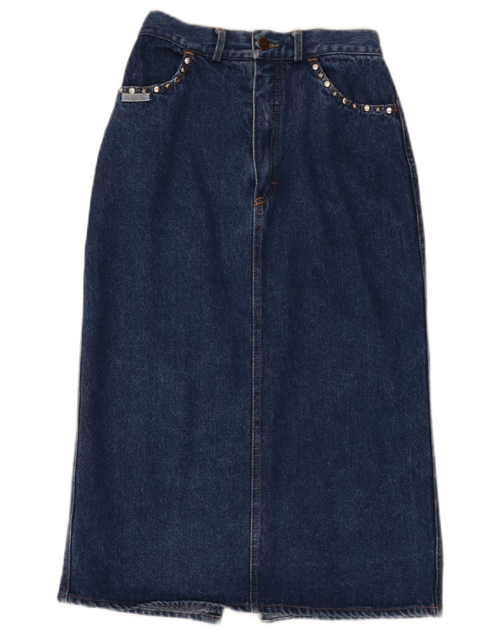 Sam's denimnederdel til kvinder W26 lille blå