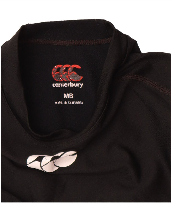Canterbury Girls Grafisk Top Langærmet 11-12 år Medium Sort Polyester
