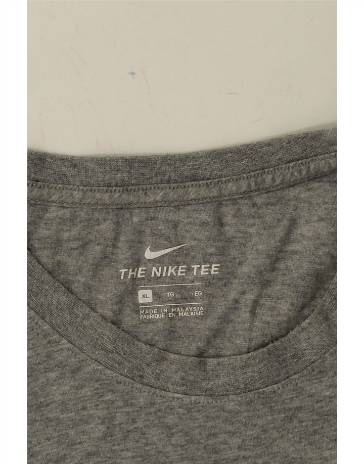 NIKE Mens T-Shirt Top XL Grey Cotton Vintage Nike and Second-Hand Nike from Messina Hembry 