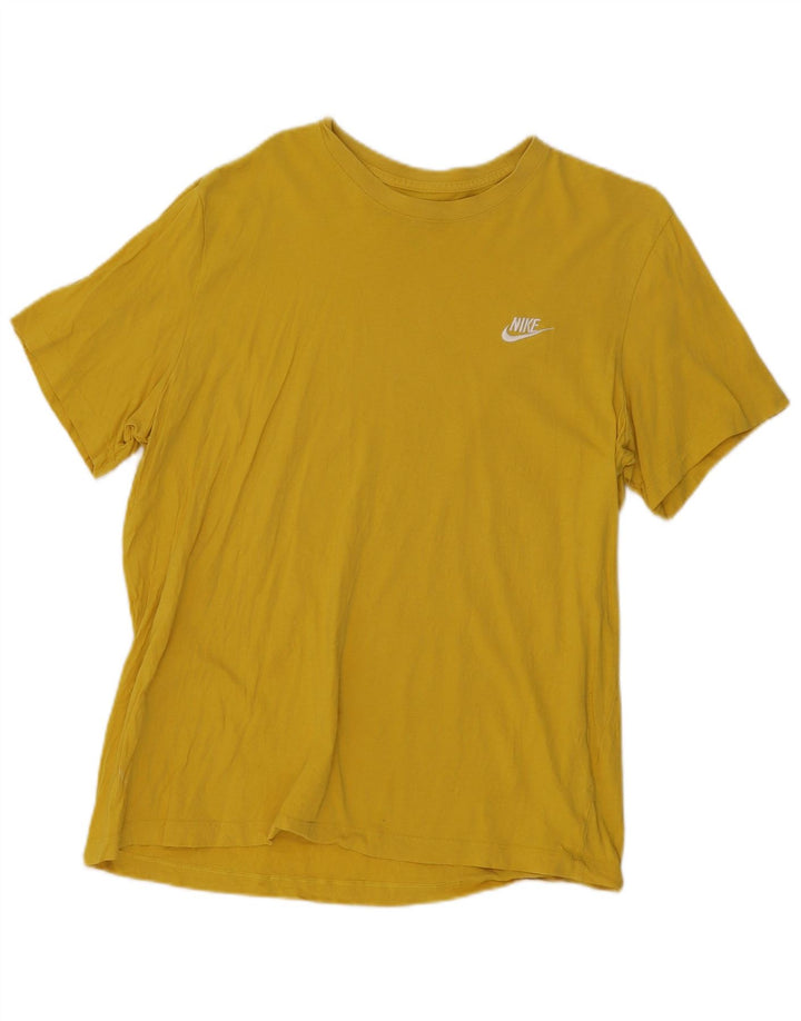 Nike herre T-shirt top XL gul bomuld