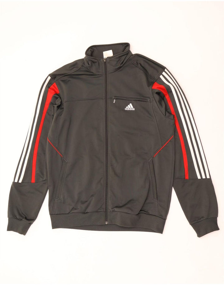 Adidas Træningsdragt til mænd Topjakke Stor Grå Colourblock Polyester