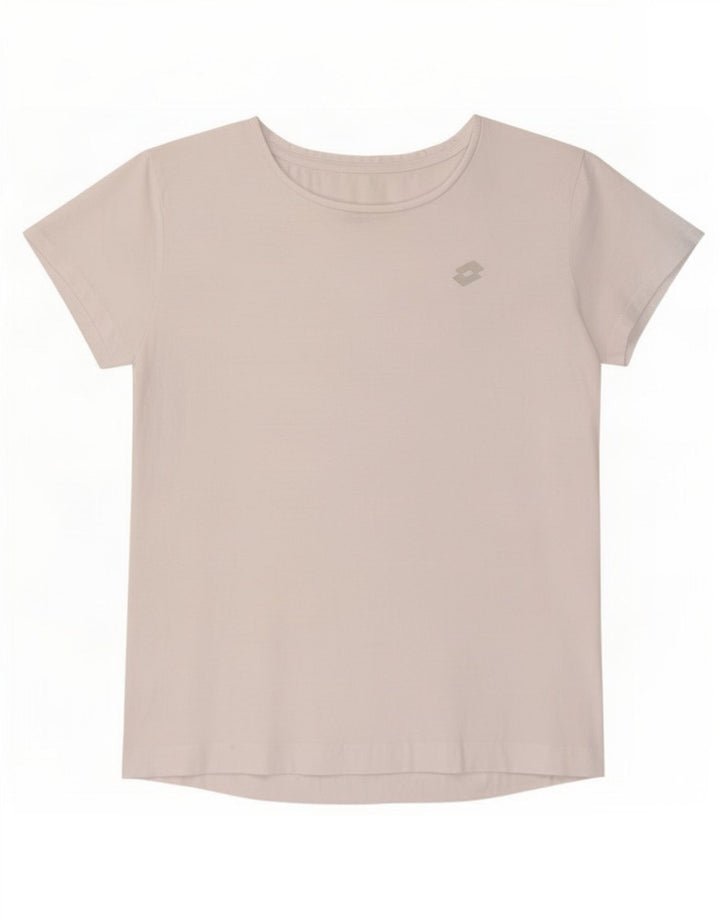 Lotto Dame T-Shirt Top UK 14 Medium White