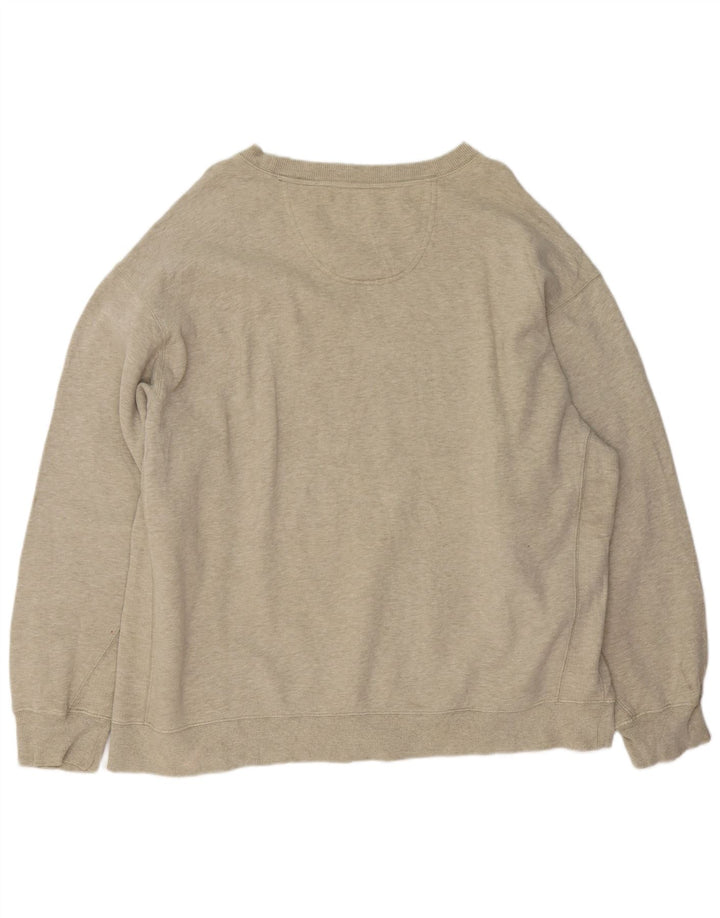 IZOD Sweatshirt til mænd XL Grå Flecked Bomuld