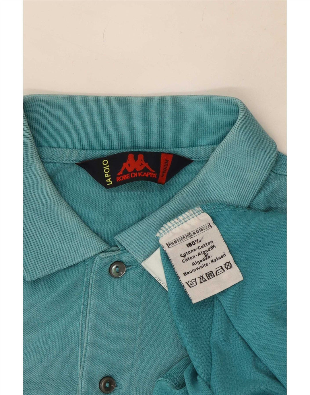 Kappa herre poloshirt Medium blå bomuld