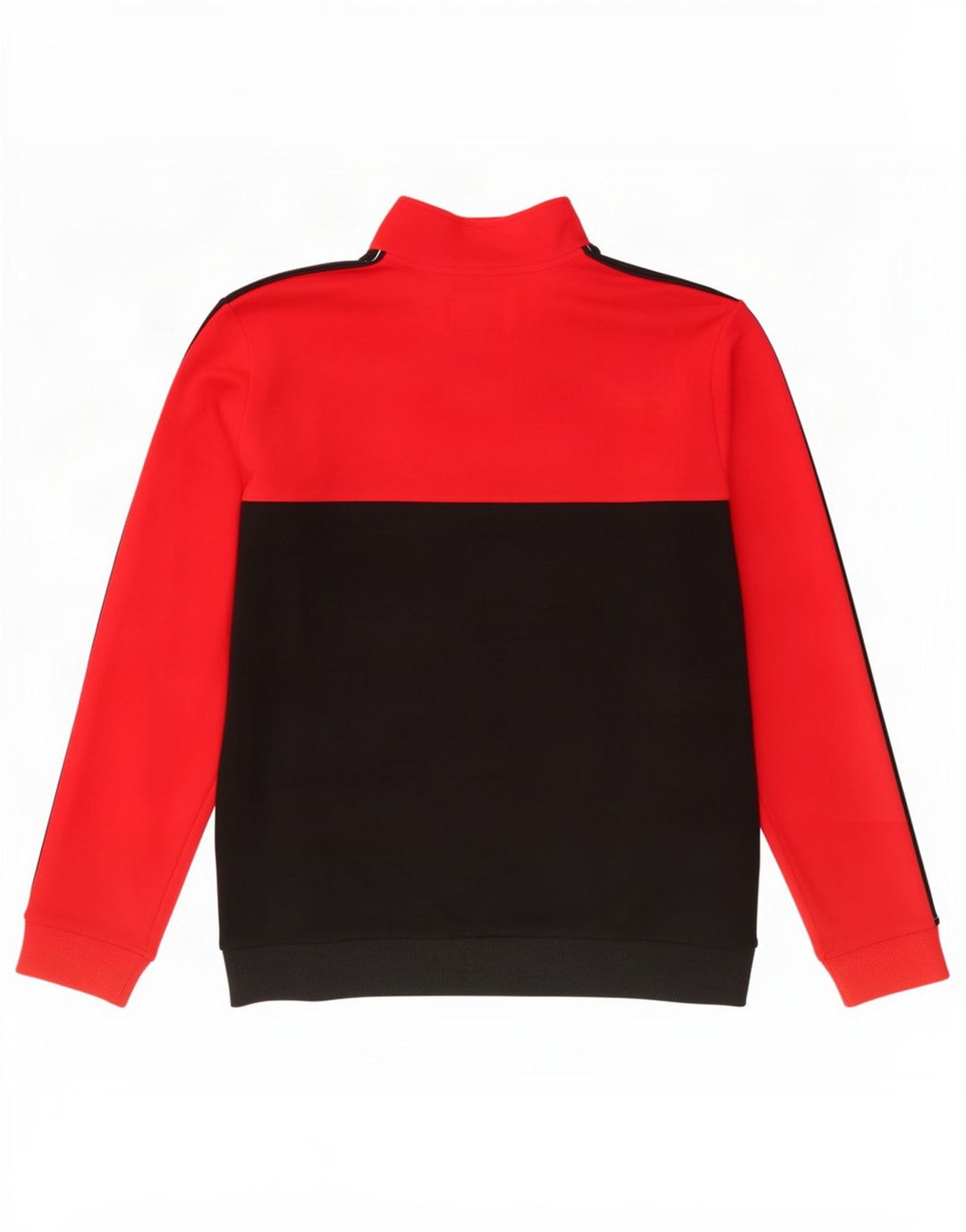 Guess Herre grafisk træningsdragt Topjakke Stor Sort Colourblock Rayon
