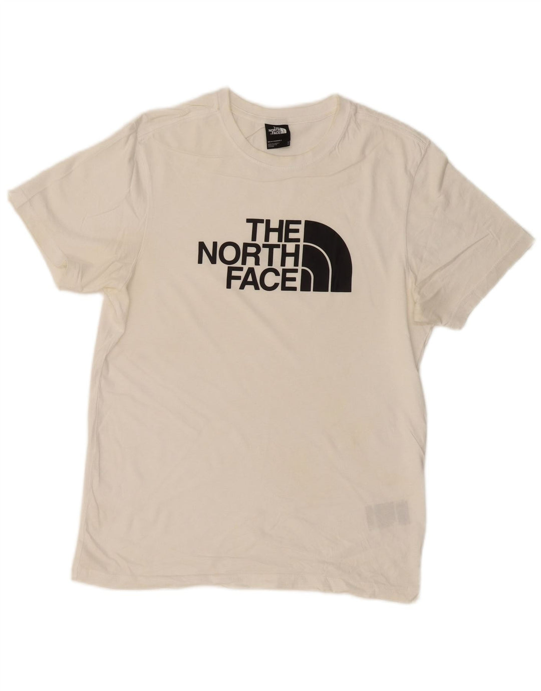 THE NORTH FACE Herre grafisk T-shirt Top Lille hvid bomuld