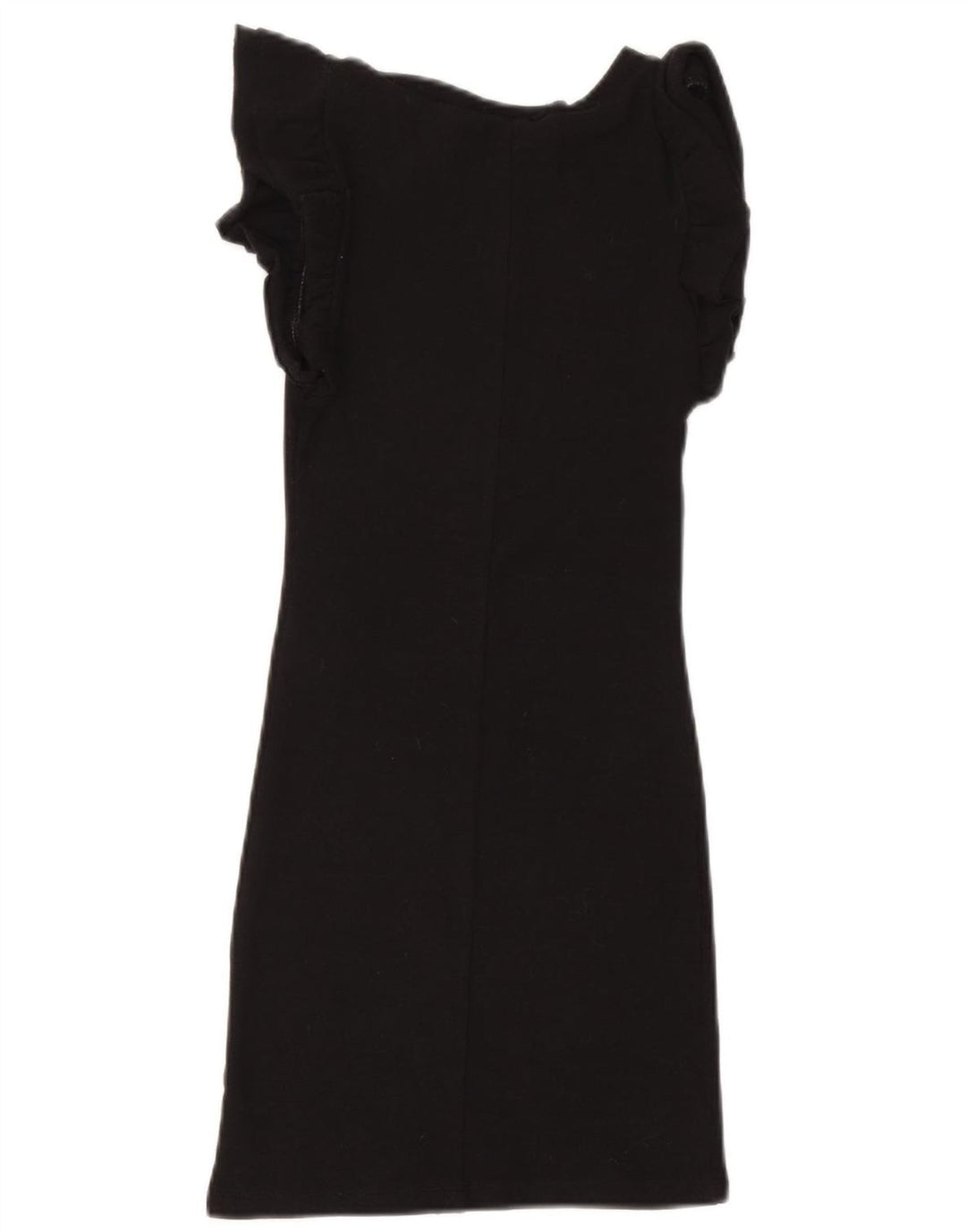 Zara Womens Sheath Dress UK 10 Small Black Bomuld