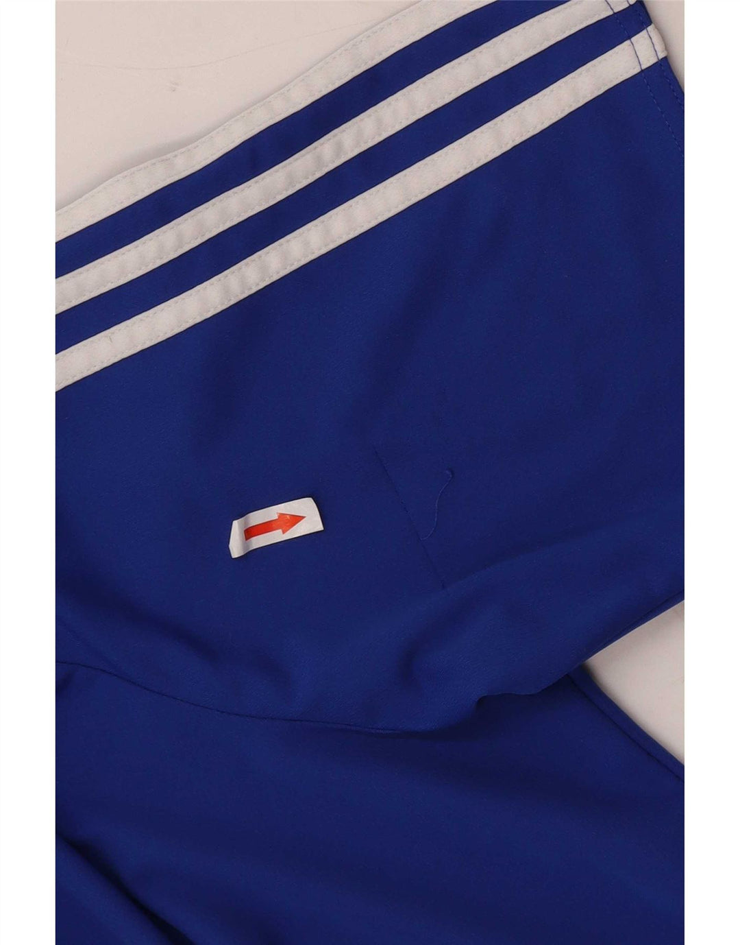 Adidas Herre Climalite T-Shirt Top Stor Blå Colourblock Polyester