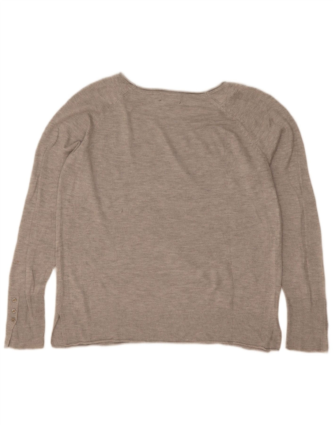 Stradivarius Dame Loose Fit Bluse Top UK 10 Small Grey