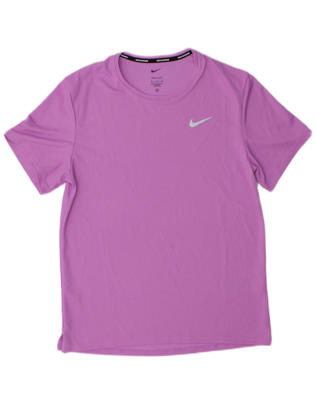 Nike Herre Dri Fit T-Shirt Top Lille Lilla Polyester