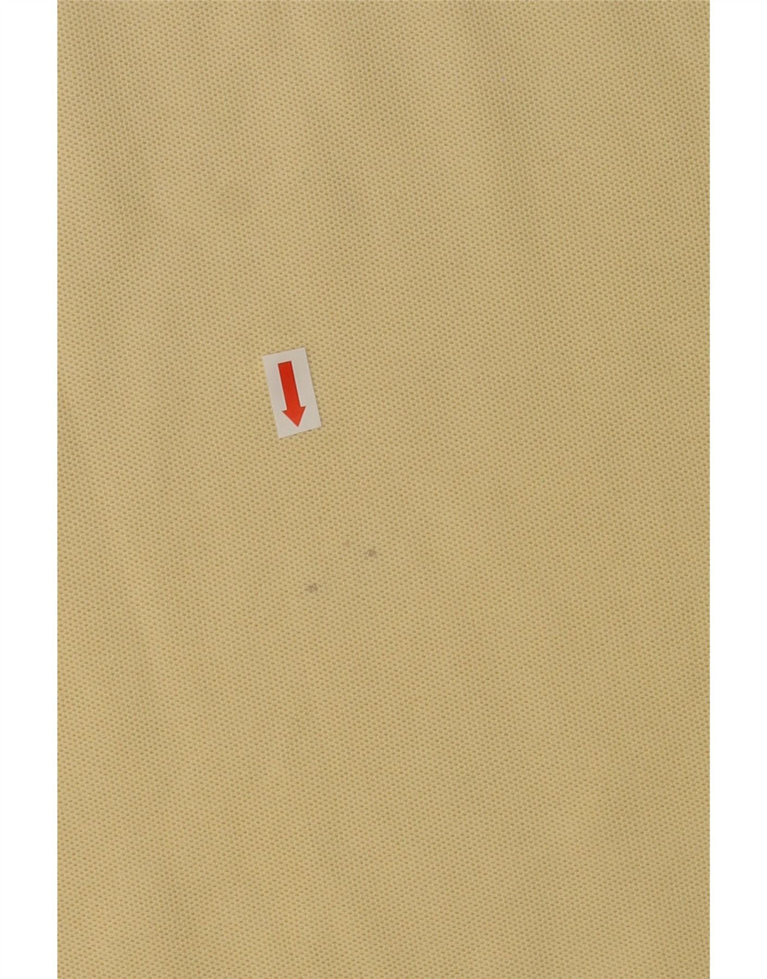 FILA Mens Polo Shirt IT 46 Small Beige Cotton Vintage Fila and Second-Hand Fila from Messina Hembry 