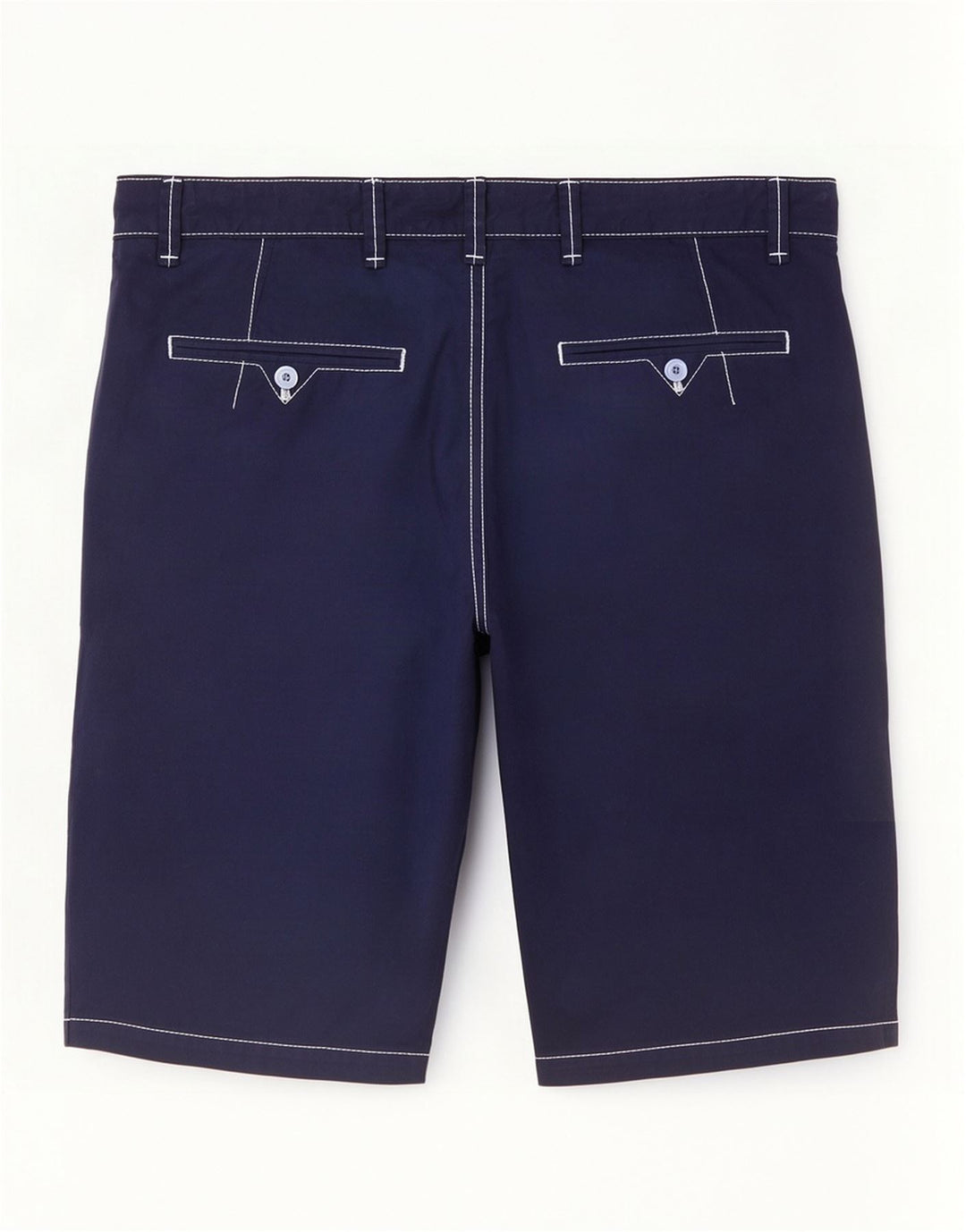 Tommy Hilfiger Herre Chino Shorts W34 Large Navy Blue Bomuld