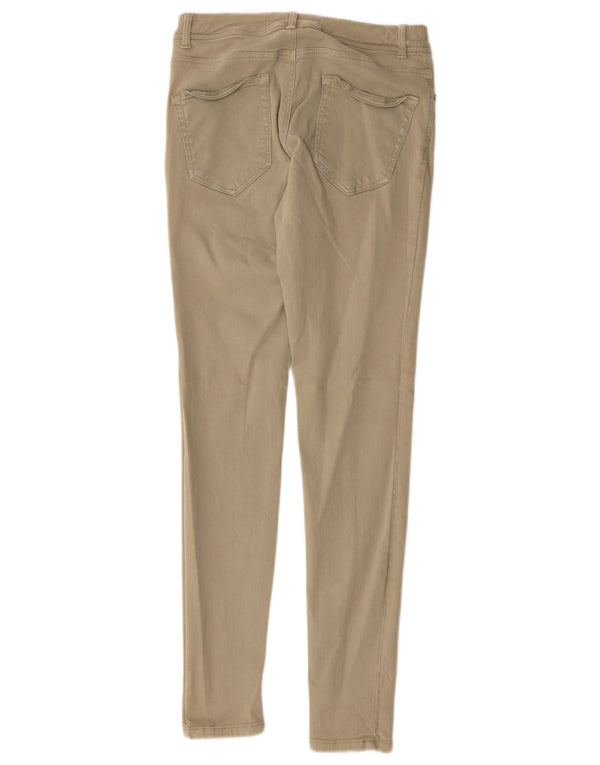 Zara Dame Skinny Jeans US 36 XS W26 L27 Khaki