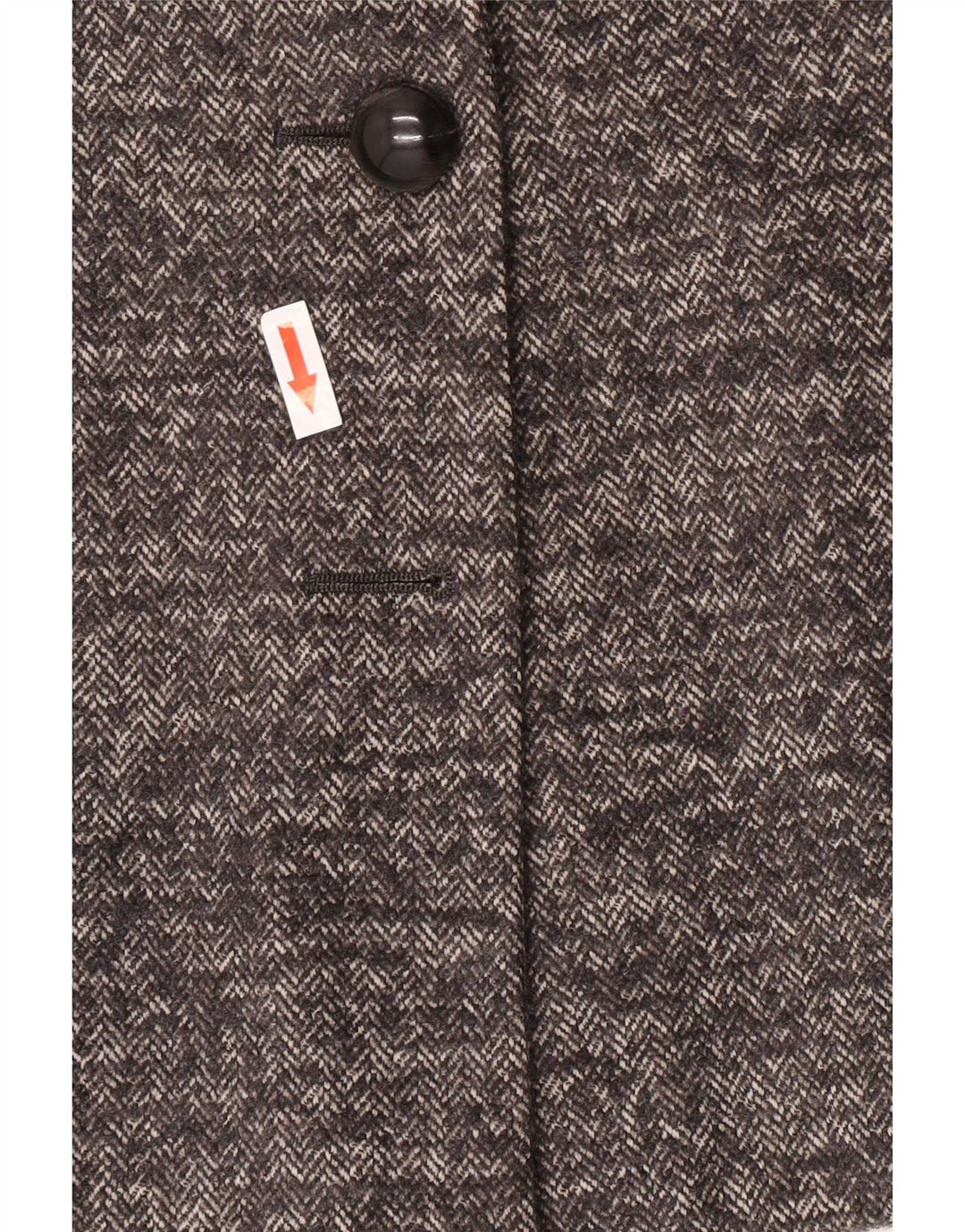 Max Mara Dame 1 Knap Blazer Jacket UK 12 Medium Grey Sildebensuld