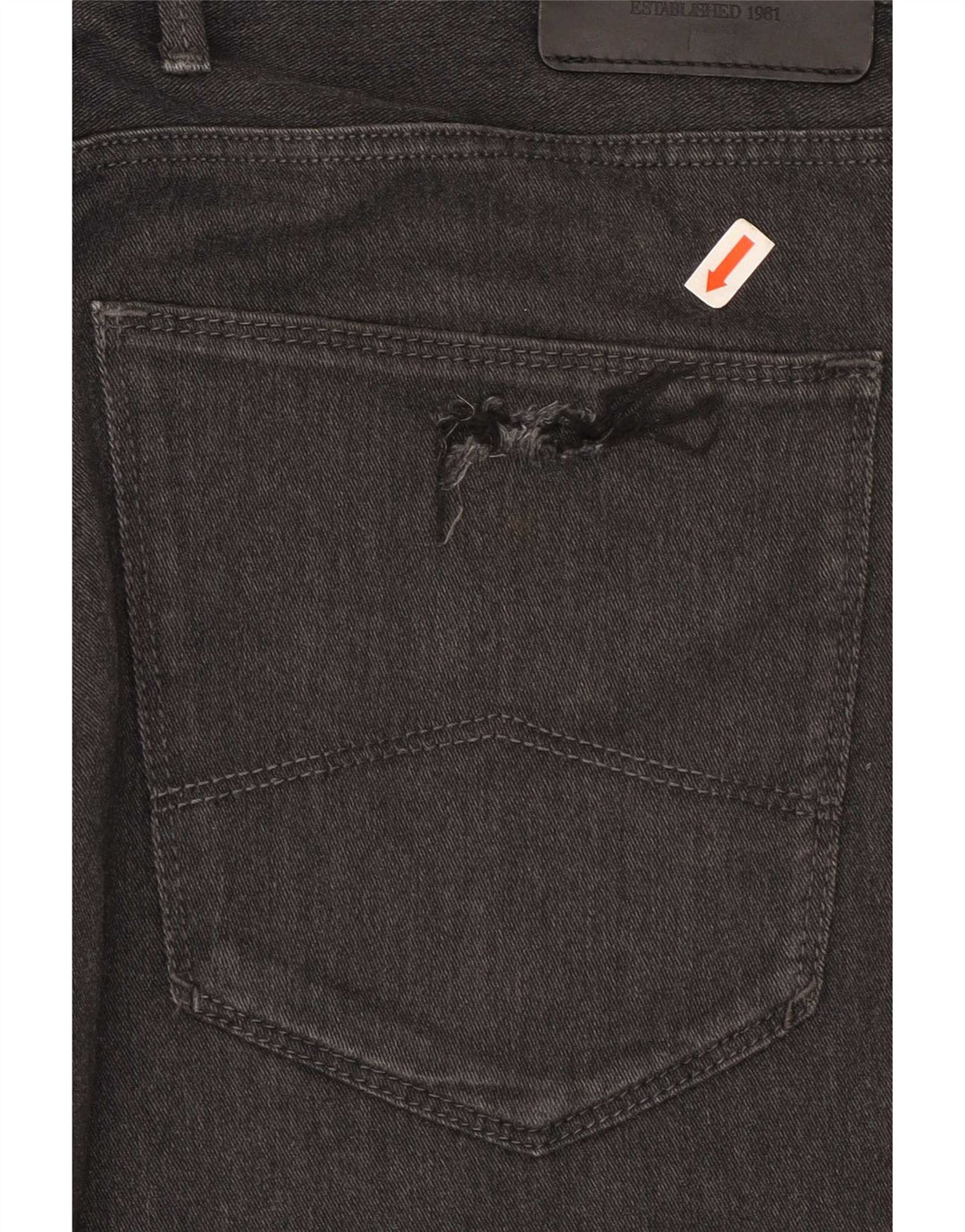 Armani Herre Slim Jeans W36 L30 Sort Bomuld