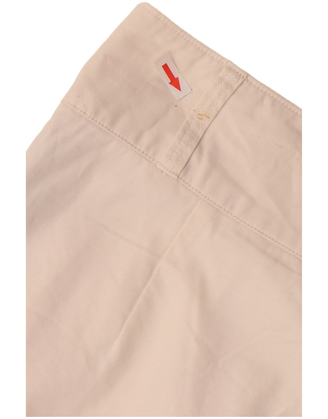 Ralph Lauren Womens Pegged Chino Shorts US 8 Medium W30 White Bomuld