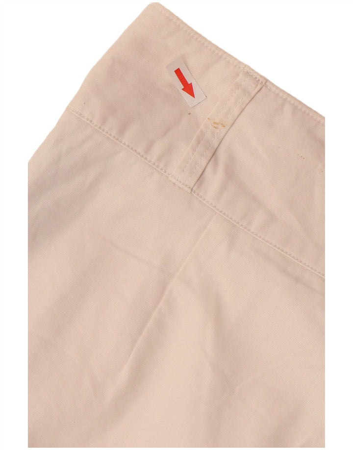 Ralph Lauren Womens Pegged Chino Shorts US 8 Medium W30 White Bomuld
