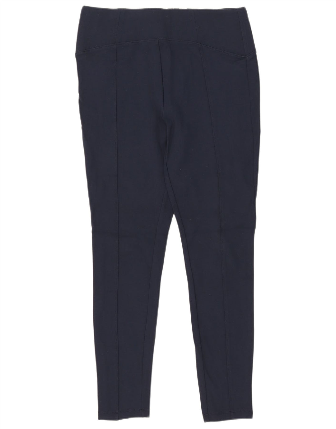 Marks & Spencer Womens Leggings UK 14 Large Navy Blue Viscose