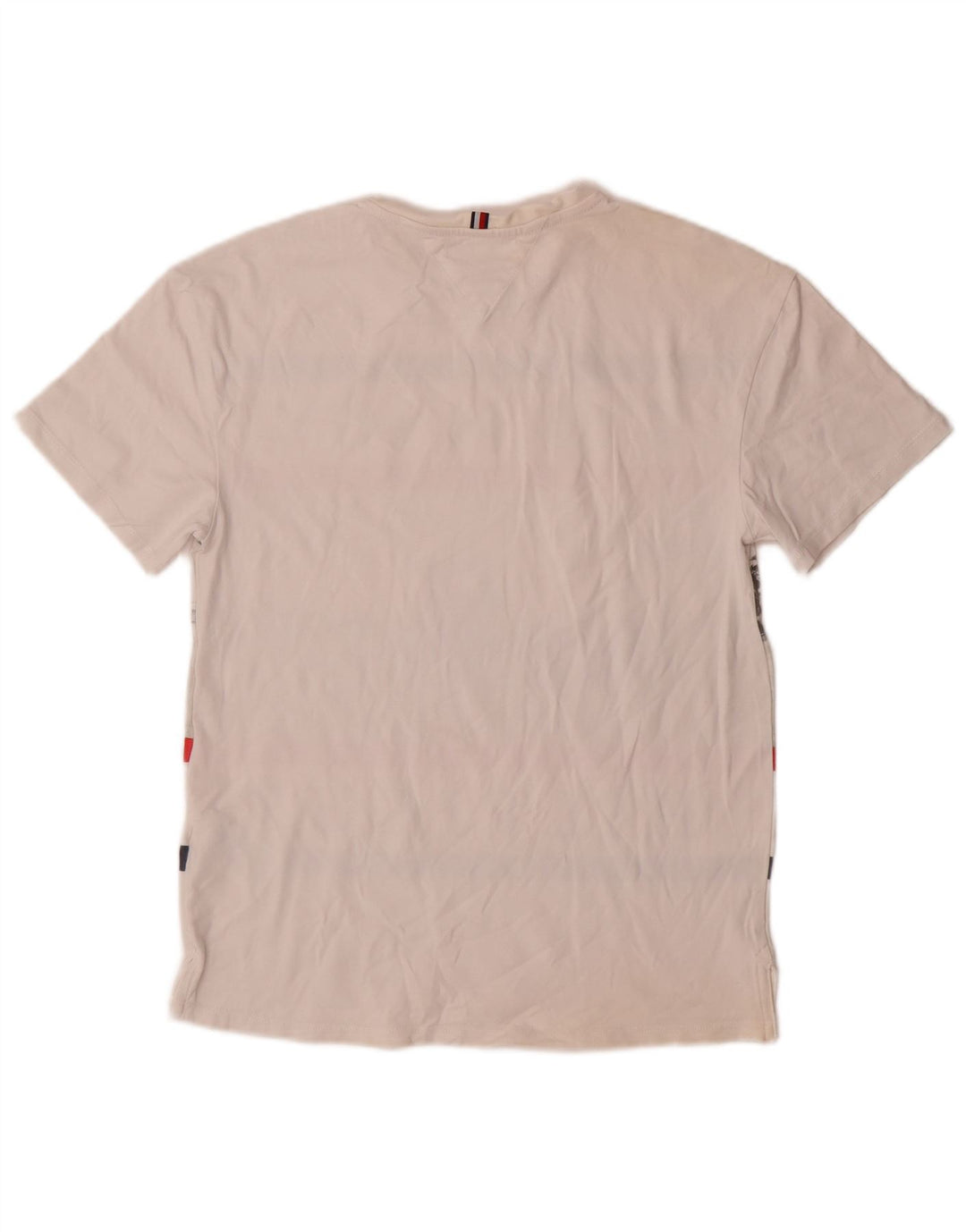 Tommy Hilfiger Boys Grafisk T-Shirt Top 13-14 år Off White Bomuld