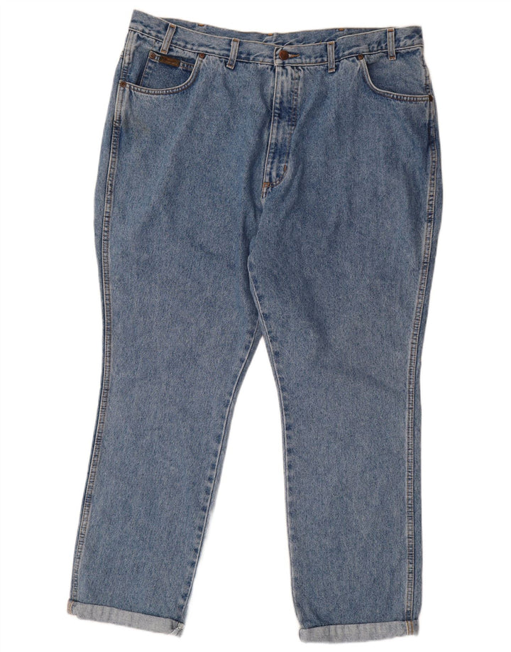 Wrangler Herre tilspidsede jeans W40 L30 Blå