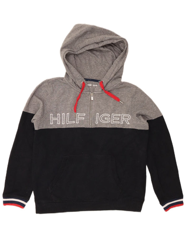 Tommy Hilfiger Grafisk hættetrøje til drenge 13-14 år Medium Navyblå