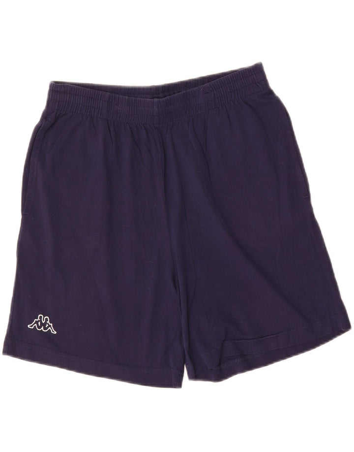 KAPPA Mens Sport Shorts Medium  Navy Blue Vintage Kappa and Second-Hand Kappa from Messina Hembry 