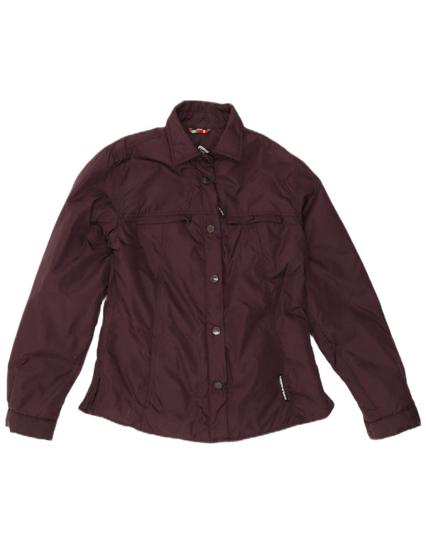 Tucano Urbano Womens Utility Jacket UK 14 Medium Lilla Polyamid