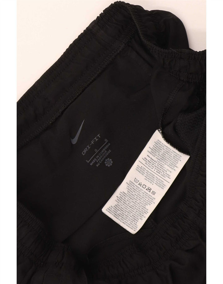 Nike Herre Dri Fit Crop træningsdragt Bukser Joggers Large Sort Polyester