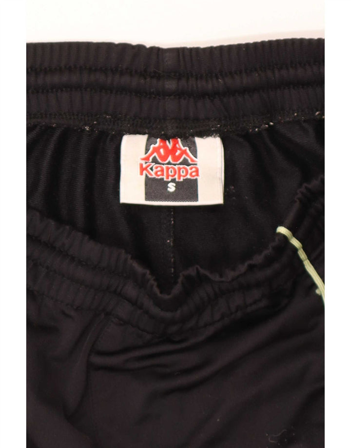 Kappa Herre grafisk træningsdragt Bukser Small Black Colourblock Polyester