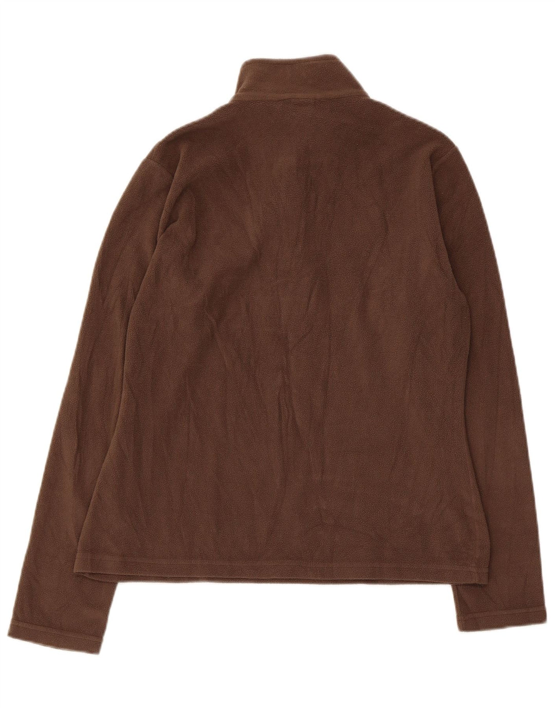 Brugi Dame Fleece Jumper med lynlås DK 14 Stor brun polyester