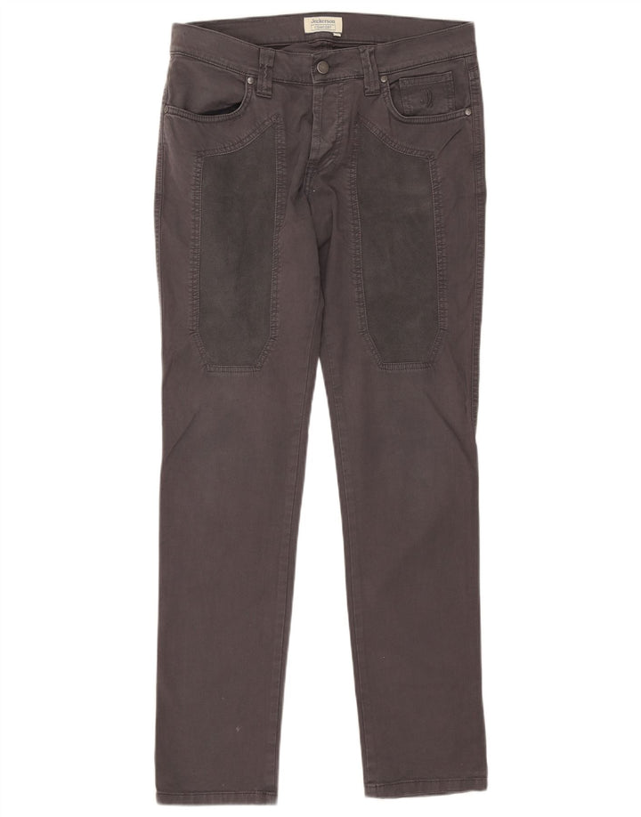 Jeckerson Dame Slim Jeans W32 L31 Grå Bomuld