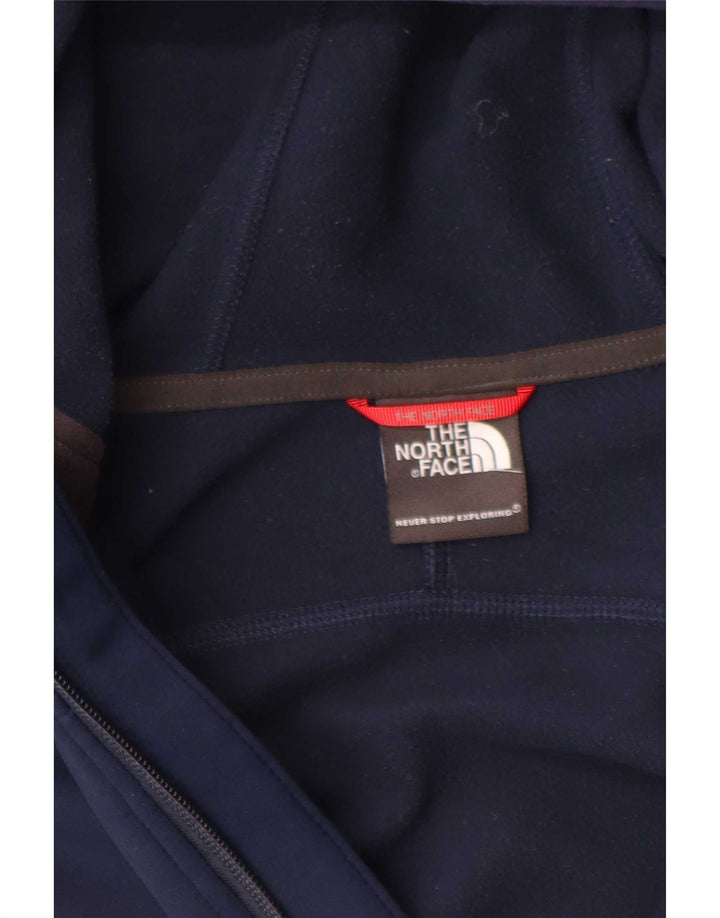 The North Face Træningsdragt med hætte til mænd, topjakke XL marineblå
