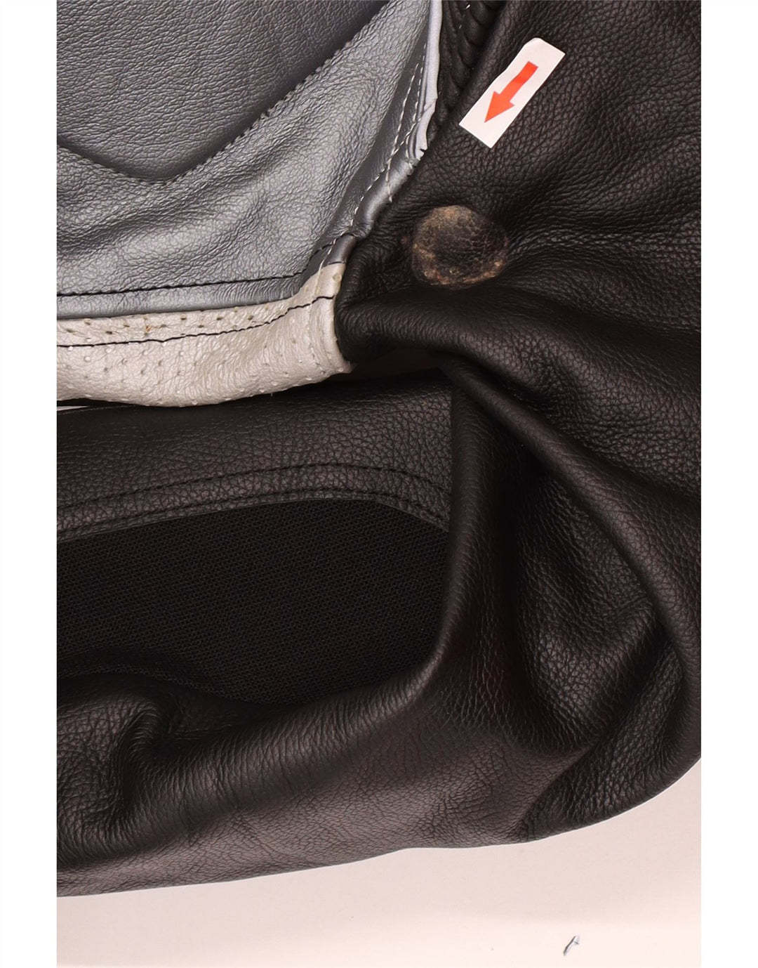 Spool Herre grafisk læder Jumpsuit IT 52 XL W36 L30 sort læder