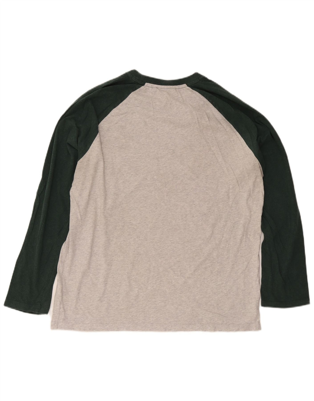 Superdry Herre Top Langærmet 2XL Grå Colourblock Bomuld