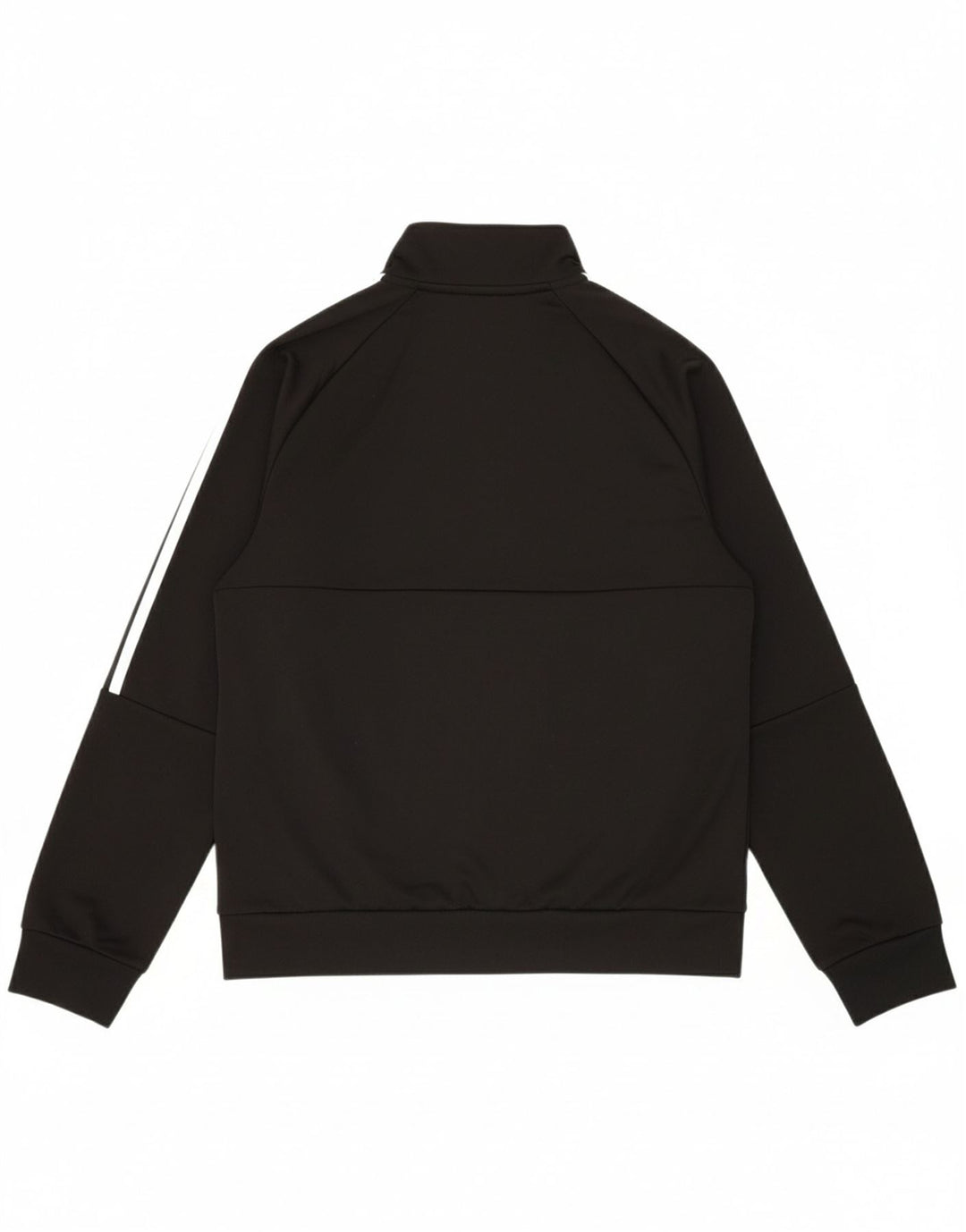 ADIDAS Boys Climalite Tracksuit Top Jacket 13-14 Years Black Polyester